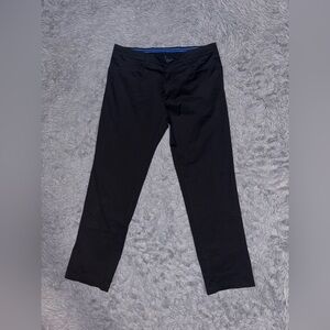 Twillory Men’s Black Performance Tailored Fit Straight Leg Pants Size (36x32)